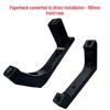 160mm Road Bike Brake Adapter: Flat Mount to Direct Mount Hydraulic Disc for Front/Rear