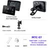 EKIY 6.25" Portable Digital Dashboard Anti Theft Removable Screen Wireless CarPlay Moto Android Auto GPS Motorcycle Navigation