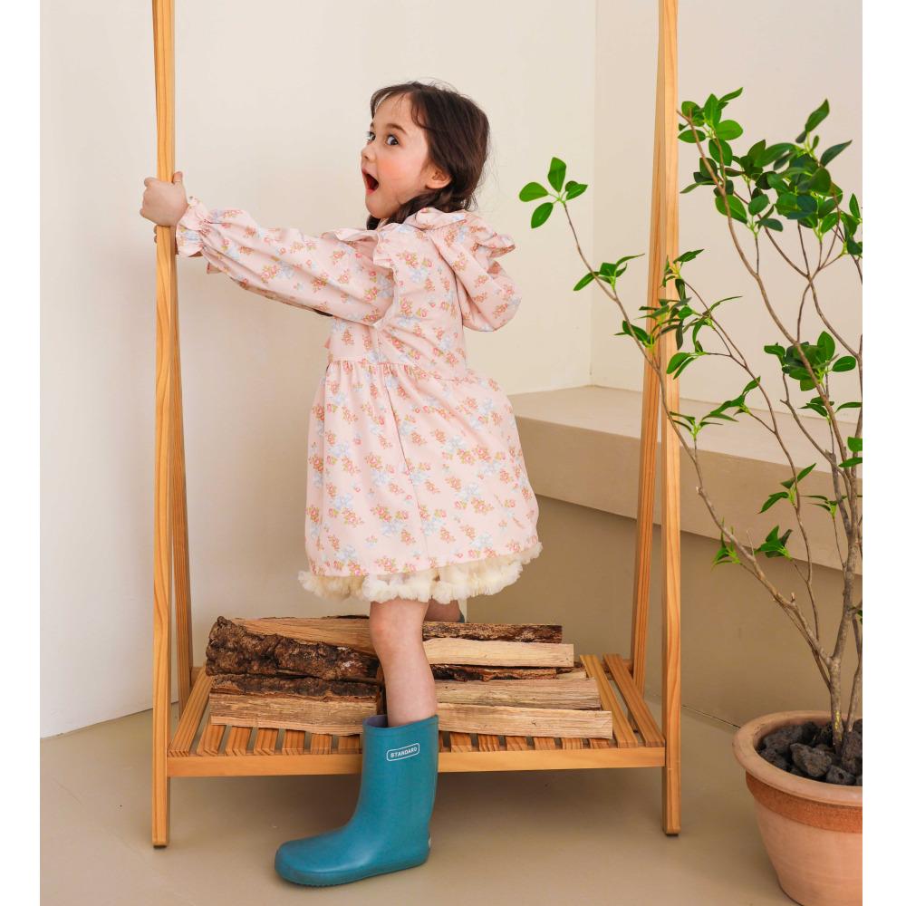 Сделано в Корее, розовый плащ для девочек, водонепроницаемая куртка с капюшоном для малышей