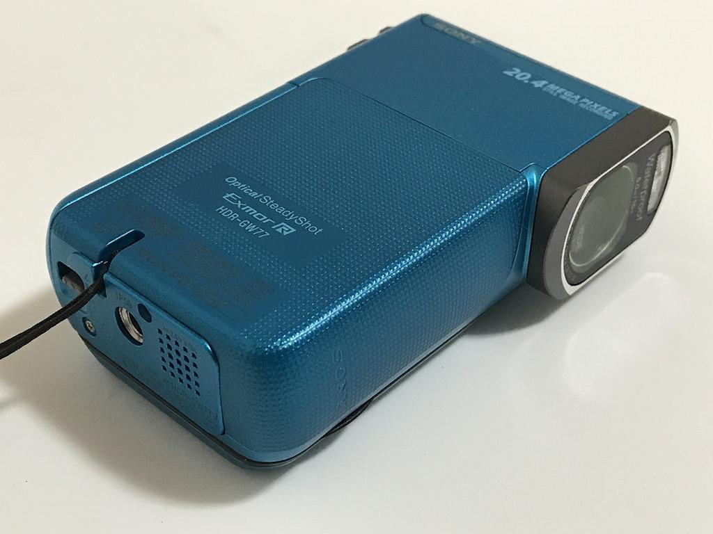 SONY Digital HD Video Camera Recorder Blue HDR-GW77V/L