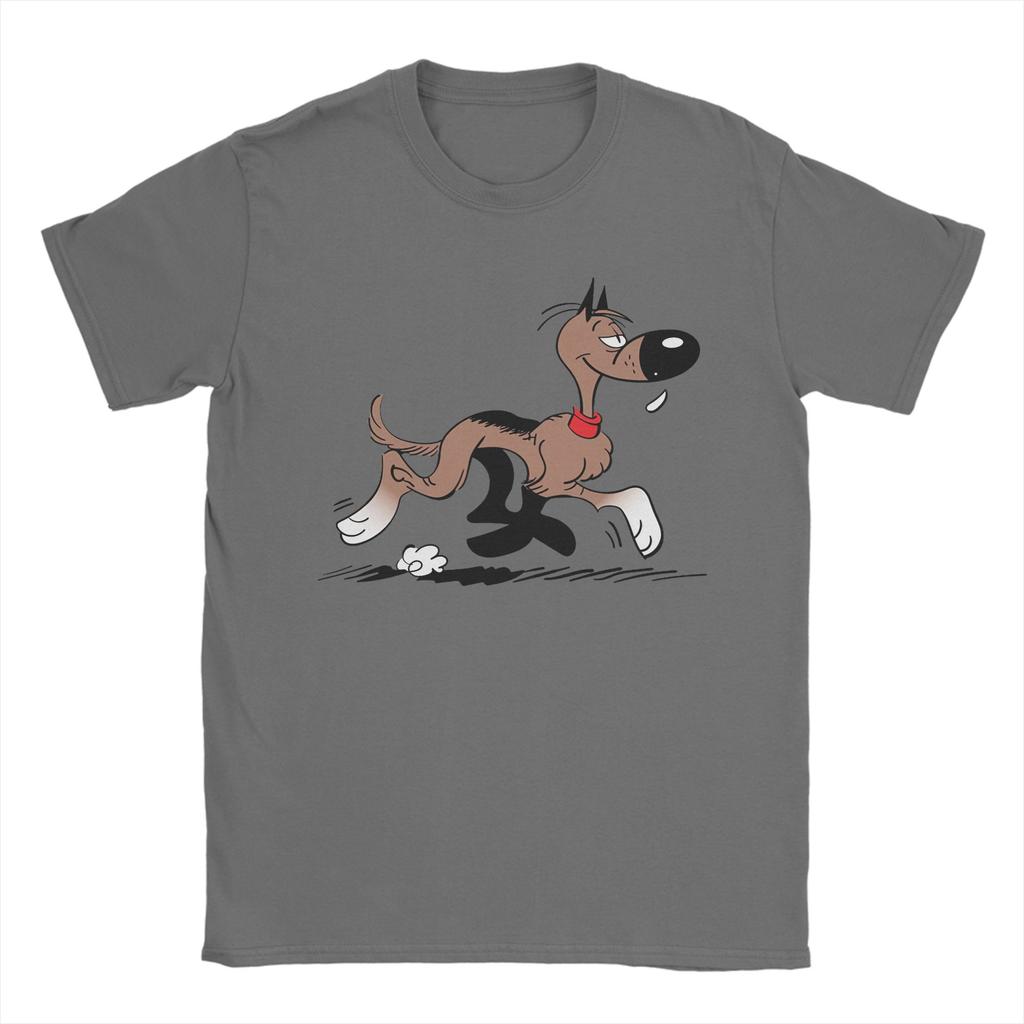 Мужская футболка Lucky Luke с Рантапланом Мультяшная 100% Хлопок Одежда Модная Футболка с Коротким Рукавом и Круглым Вырезом Футболки Большого Размера