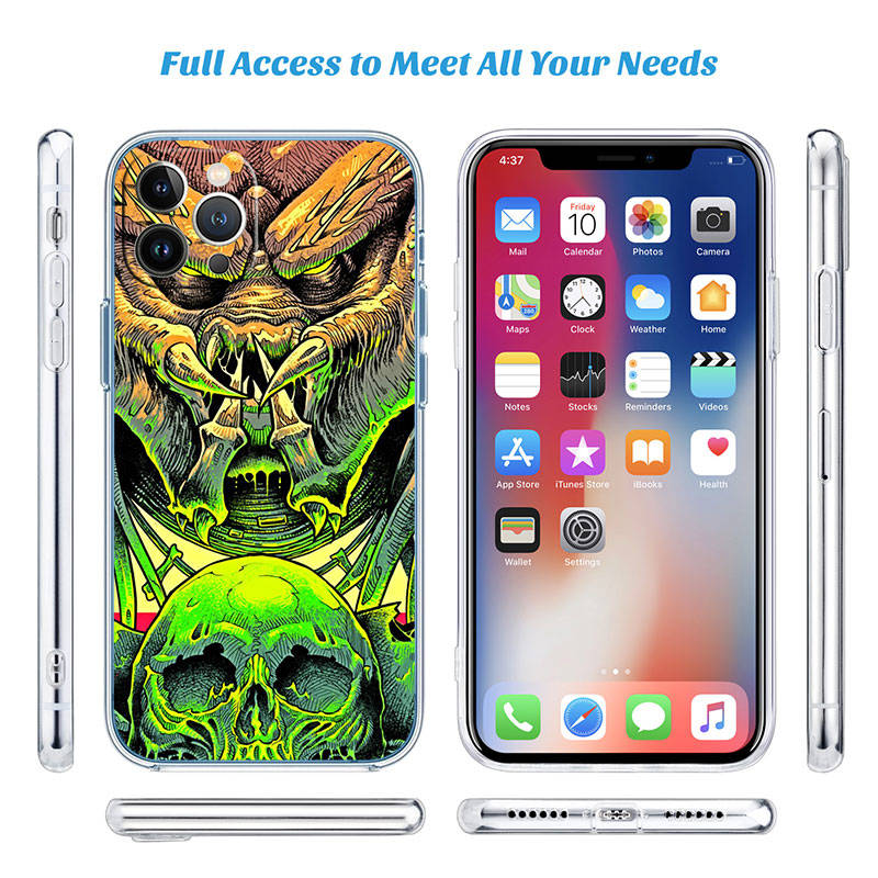JO3 Aliens Phone Case for Motorola E22S E7 G6 G7 G8 G9 Plus Power Play G10 G20 G04 E30 E40 E22 E20 E13 G22 G23 G Stylus Play