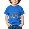 100% Хлопок Kid-e-cats Детская Футболка Мультяшный Принт Детские Футболки Милые Повседневные Топы Мягкие С Круглым Вырезом Для Малышей С Коротким Рукавом Летняя Одежда
