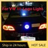 Для VW VOLKSWAGEN Новый 11см Светодиодный Значок-Наклейка на Переднюю Заднюю Часть Автомобиля Для VW Polo Golf Jetta Beetle CC Tiguan Touran Passat MK7 MK5