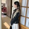 Multi-functional Floral Triangle Scarf Matching Pants Waist Belt Decorative Headscarf  Summer