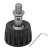 37mm Rubber Monopod Foot Pad Large Base Stainless Steel Tripod Foot Pad Support Feet 3 8in Thread