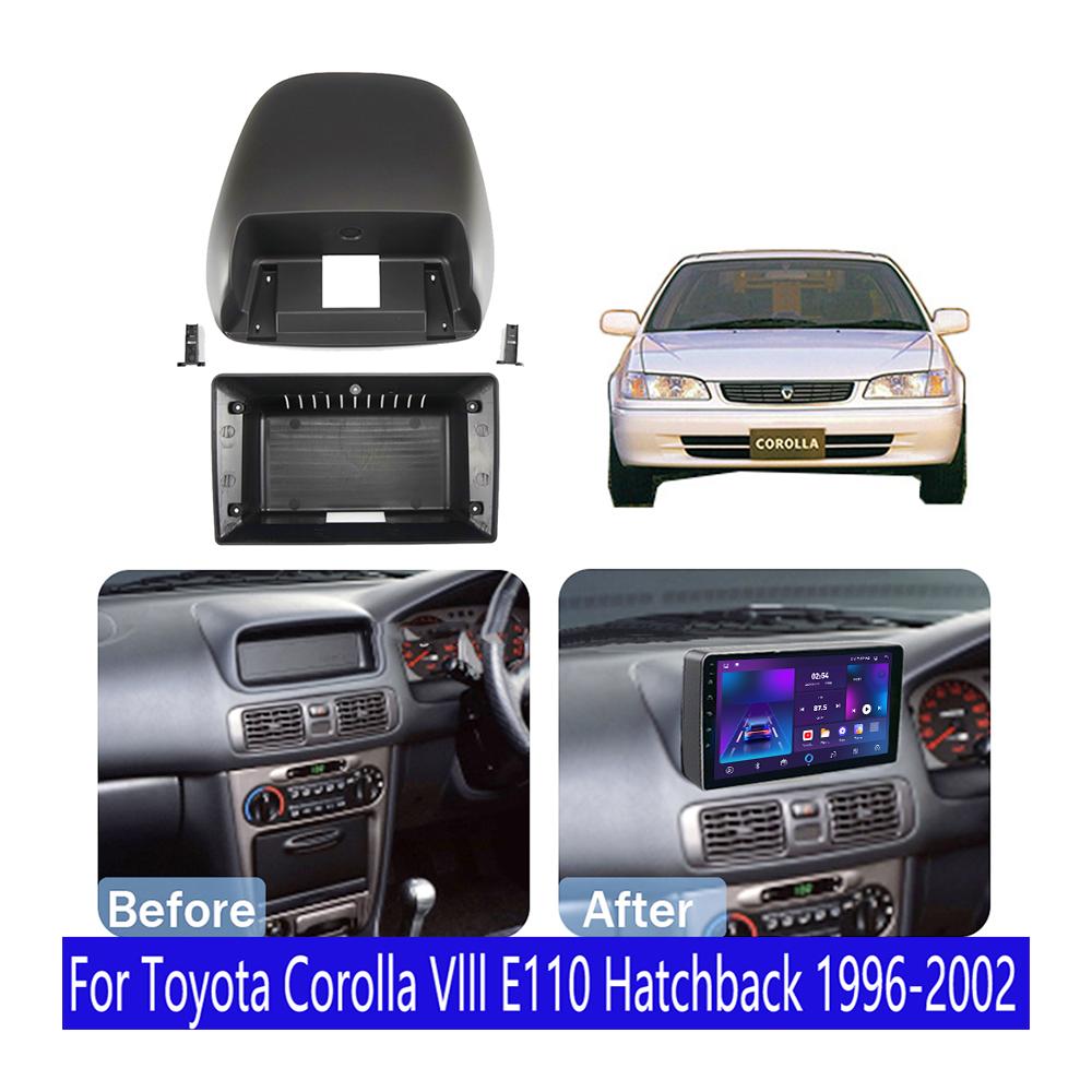 Android Carplay автомобильное радио для Toyota Corolla E110 VIII хэтчбек 1996-2002 мультимедийный проигрыватель головное устройство стерео GPS навигация BT WIFI 4+64 ГБ