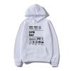 Gym Sam Sulek Funny Cat Hoodie 2025 Gym Meme Fitness Motivation Men/women Hoodies Harajuku Winter Clothes Pullover Sweatshirt