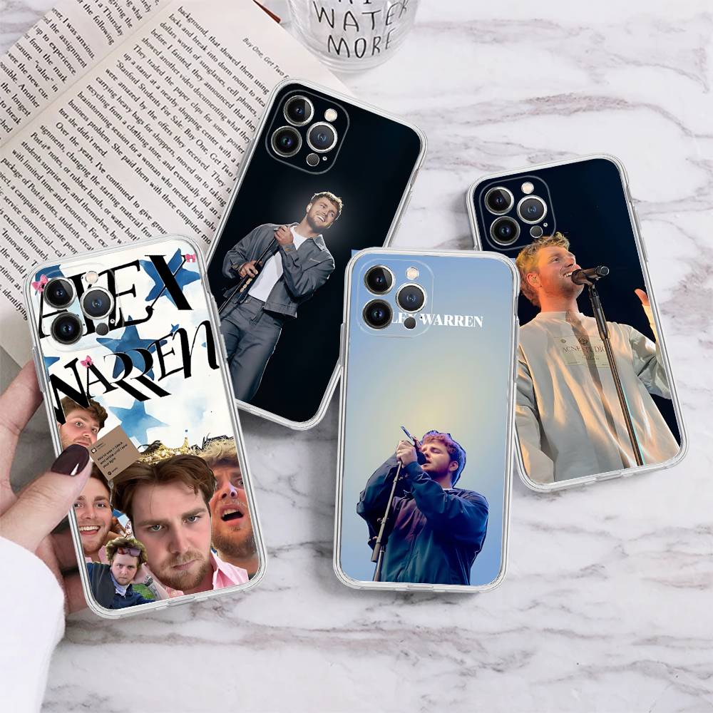 Популярный A-alex Музыкальный Певец W-warren Для IPhone 17 16 15 14 13 12 11 Pro Max Plus Прозрачный Мягкий ТПУ Чехол для Телефона