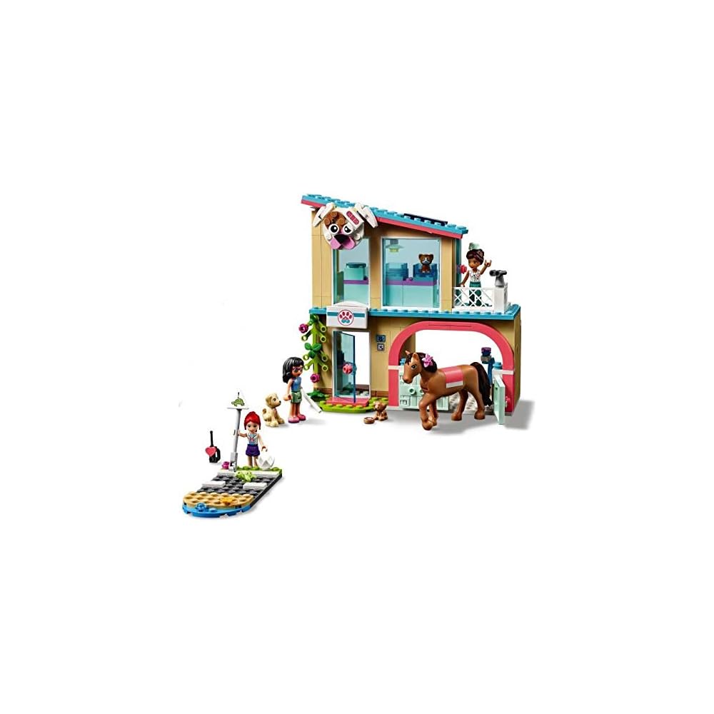 LEGO Друзья Клиника для животных Хартлейк Сити Набор 41446 с Мини-фигурками и Аксессуарами