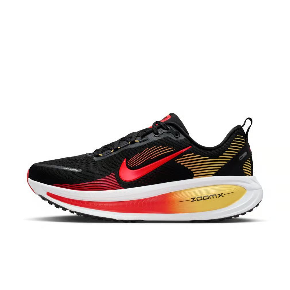 HM6803-016 Nike Vomero 18 Черный Светло-Багровый Топазовый Золотой Ярко-Багровый (Мужской)