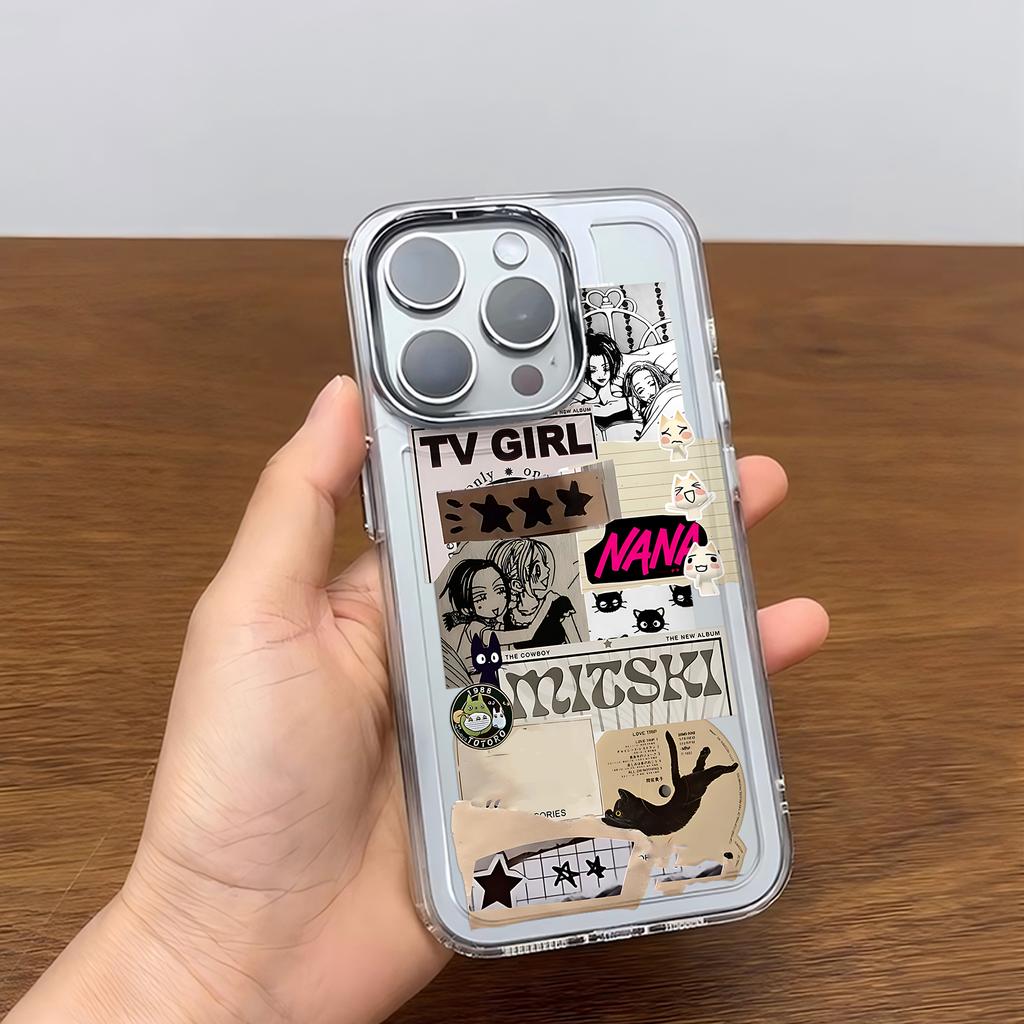 Новый Крутой Аниме Чехол Для Телефона Девушка Для Nana Osaki Line iPhone 17 16e 16 15 14 13 12 11mini Pro Max X XR XSMAX 8 7 Air Plus Чехол Y2K