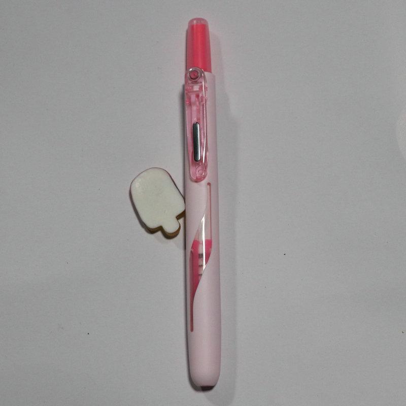 DianShi DS-8157 Colorful Clickable Fluorescent Pen - High Capacity for Students