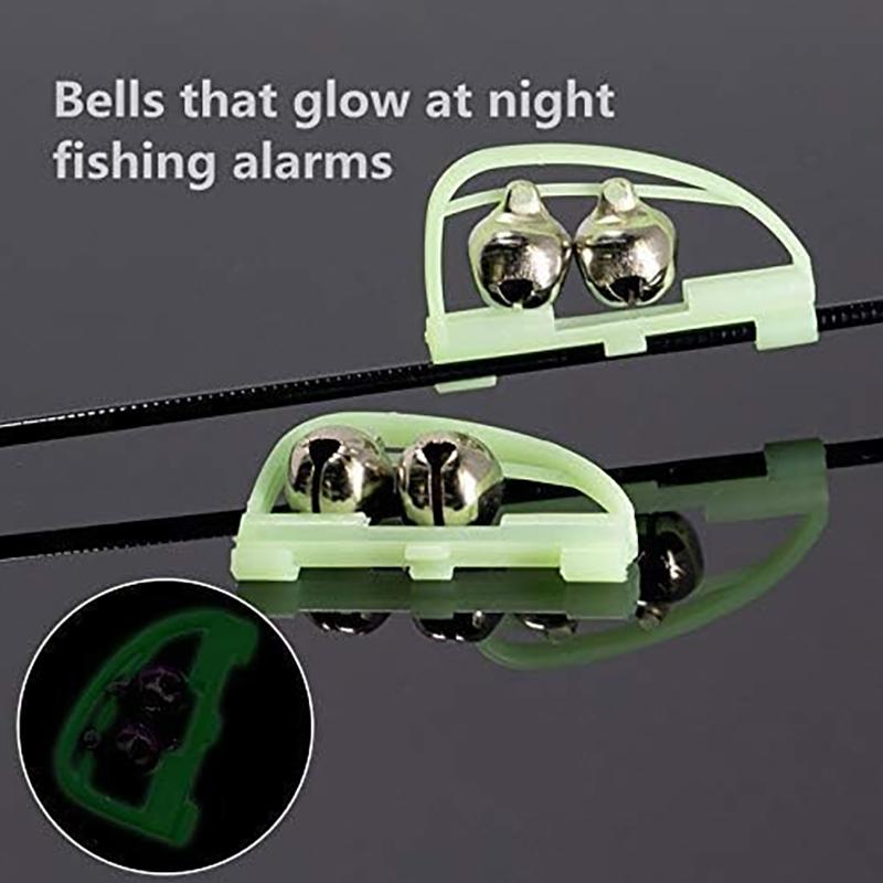 Колокол для рыбалки Anti-Fall Anti-Fall Sea Pole Throwing Rod Night Light Induction Night Fishing Rod Accessories Sea Pole Alarm