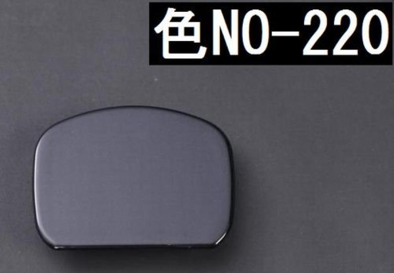 Rim Rear Mirror Hole Cover Black Series [Square] [Sparkling (220)] [200 Hiace] H42-048