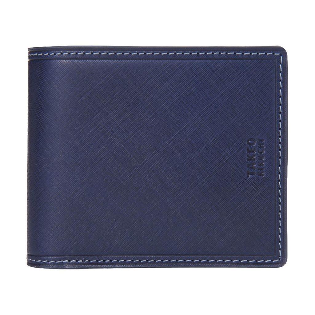 Takeo Kikuchi Sigma Bifold Wallet 727626 Navy Men's [07]