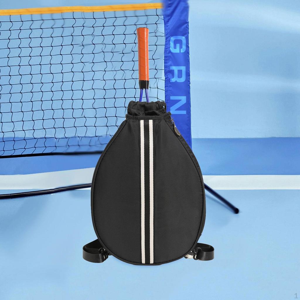 Теннисная сумка Чехол для ракетки Регулируемый плечевой ремень Дорожный чехол Ракетка Бадминтон для