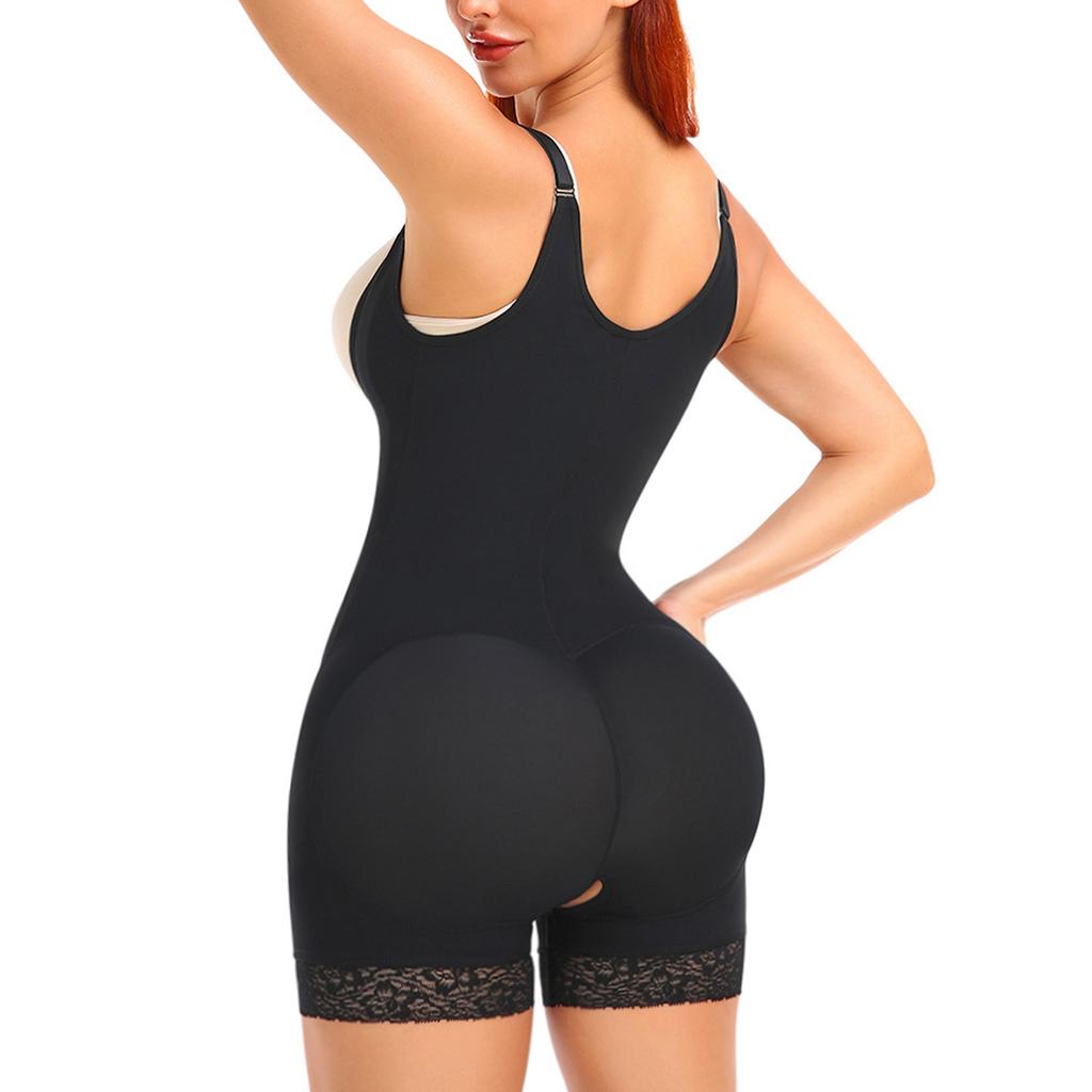Shapewear for Women Tummy Control Body Shaper Butt Lifter Bodysuit Underbust Girdles with Adjustable Straps Fajas Slimming Corset