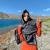 New Autumn and Winter Leopard Print Imitation Cashmere Scarf for Women Double Sided Temperament Fashion Jacquard Shawl Widened and Thickened Scarf