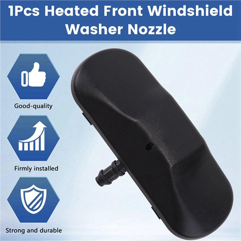 New-2X 2KD985955 Heated Front Windshield Washer Nozzle Jet For VW Tiguan Amarok Scirocco Passat B6 B7 Jetta Tiguan Golf MK5