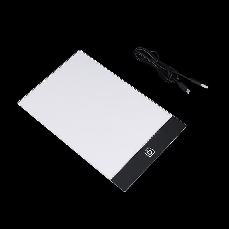 A5 светодиодный планшет для рисования, тонкий художественный трафарет, доска для рисования, световой короб, настольная подставка для трассировки