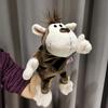 30cm Cute Legged Animal Hand Puppet Plush Toys Wolf Lion Panda Raccoon Hand Puppets Educational Story Doll Toy Christmas Gift