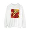 Looney Tunes Mens Taz Bugs Rabbit New Year Sweatshirt