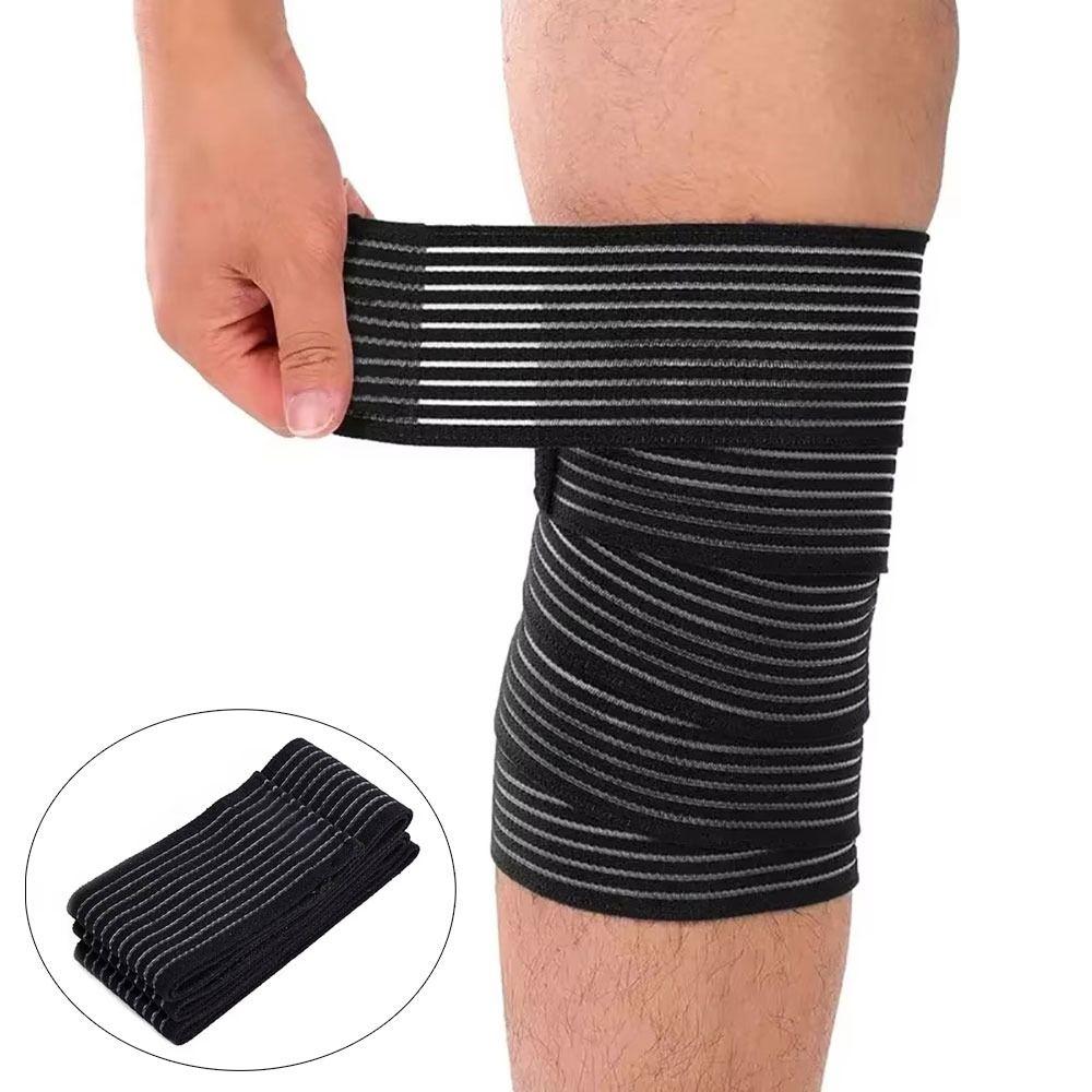 1Pcs High Elasticity Knee Brace Support Wrap Adjustable Bracer Wristband  for Outdoor Activity