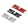 dclky10 3D Metal SE XSE Logo Rear Trunk Emblem Badge Decals Sticker For Toyota Camry Sienna Highlander Corolla Car Styling Accessories