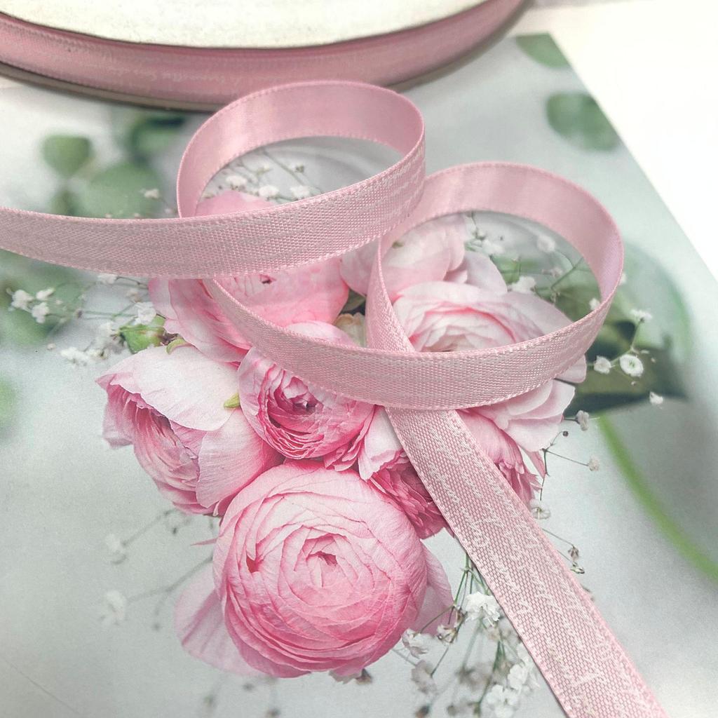 1 см полиэстеровая лента с печатными английскими буквами для самостоятельного изготовления аксессуаров для волос и подарков