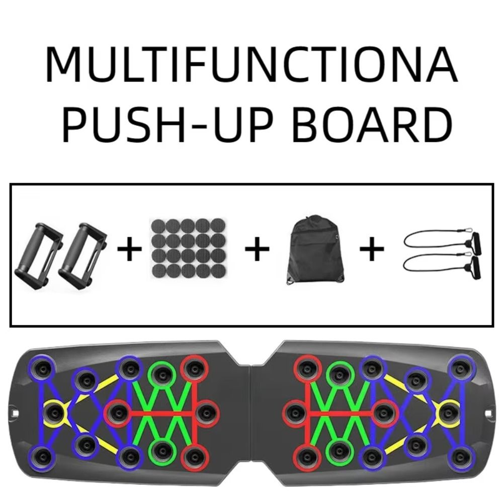 Foldable Home Exercise Equipment 22/28-in-1 Push Up Bar Body Shaping Push-up Board Push-up