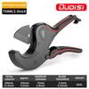 Pipe Cutter 42mm-75mm Aluminum Alloy Body Ratchet Scissors Tube Cutter PVC/PU/PP/PE Hose Cutting Hand Tools