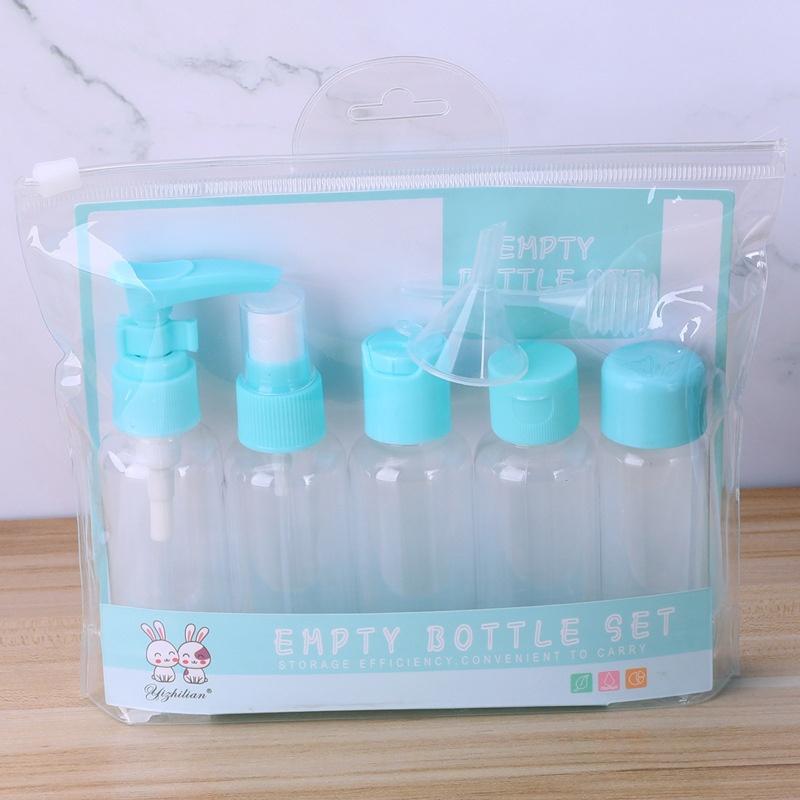 Travel Size Multi-piece Skincare Set Portable Containers Cosmetic Skincare Liquid Toiletries Bottle