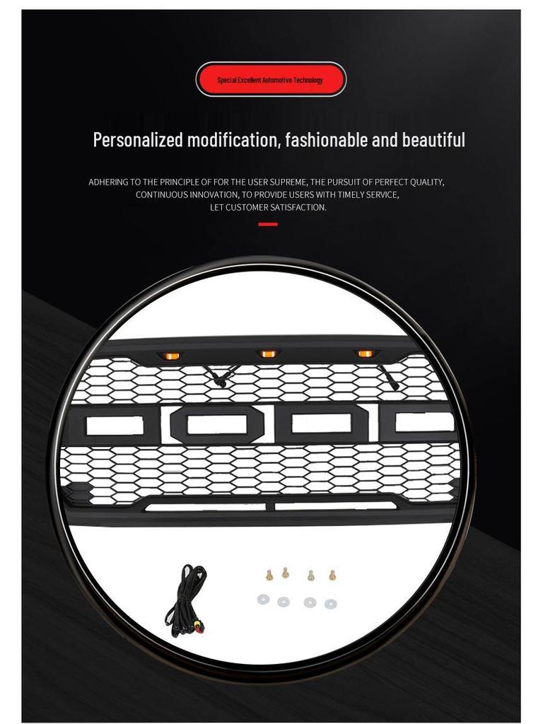 Compatible Grille for 2015-2017 Ford F-150 Models