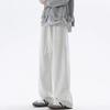 Men's Casual Japanese Wide-Leg Pants - New Spring/Autumn Slim, Loose-Fit, All-Match Style.