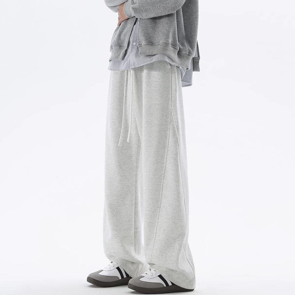 Men's Casual Japanese Wide-Leg Pants - New Spring/Autumn Slim, Loose-Fit, All-Match Style.