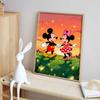 Disney Mickey Minnie Fireflies Diamond Art Painting Kit 5D Handmade DIY Diamond Painting, Home Wall Decoration