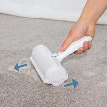 Self-Cleaning Base Pet Lint Hair Remover Brush Dog and Cat Fur Remover Roller Stocked Plastic Material