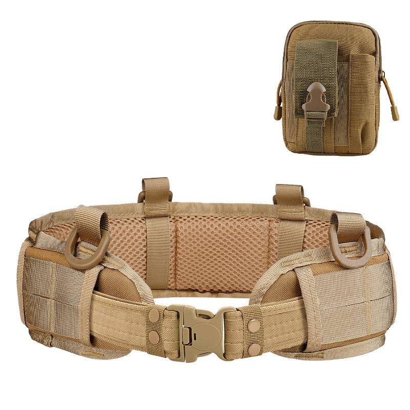 Outdoor Waist Belt Multi-Functional Quick Release Waist Seal Buckle Nylon Waistband