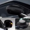 Для Mitsubishi Outlander ABS Автомобильная Накладка на Зеркало Заднего Вида Боковое Колпачок Крыло Внешний Корпус Дверной Ободок Наклейка