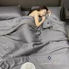 Ice Silk Summer Quilt Air-conditioning Quilt Summer Cool Quilt Machine Washable Bedroom Dormitory Thin Quilt