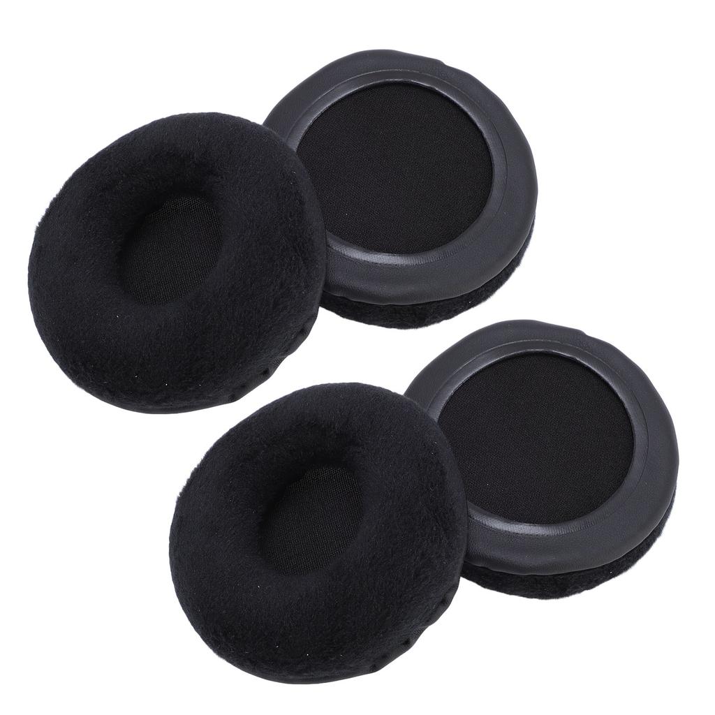 4 шт. Сменные амбушюры Велюровые и пенные амбушюры для наушников для YH100 ATH WS70 ATH WS99 ATH WS77 MDR V55 MDR V500DJ