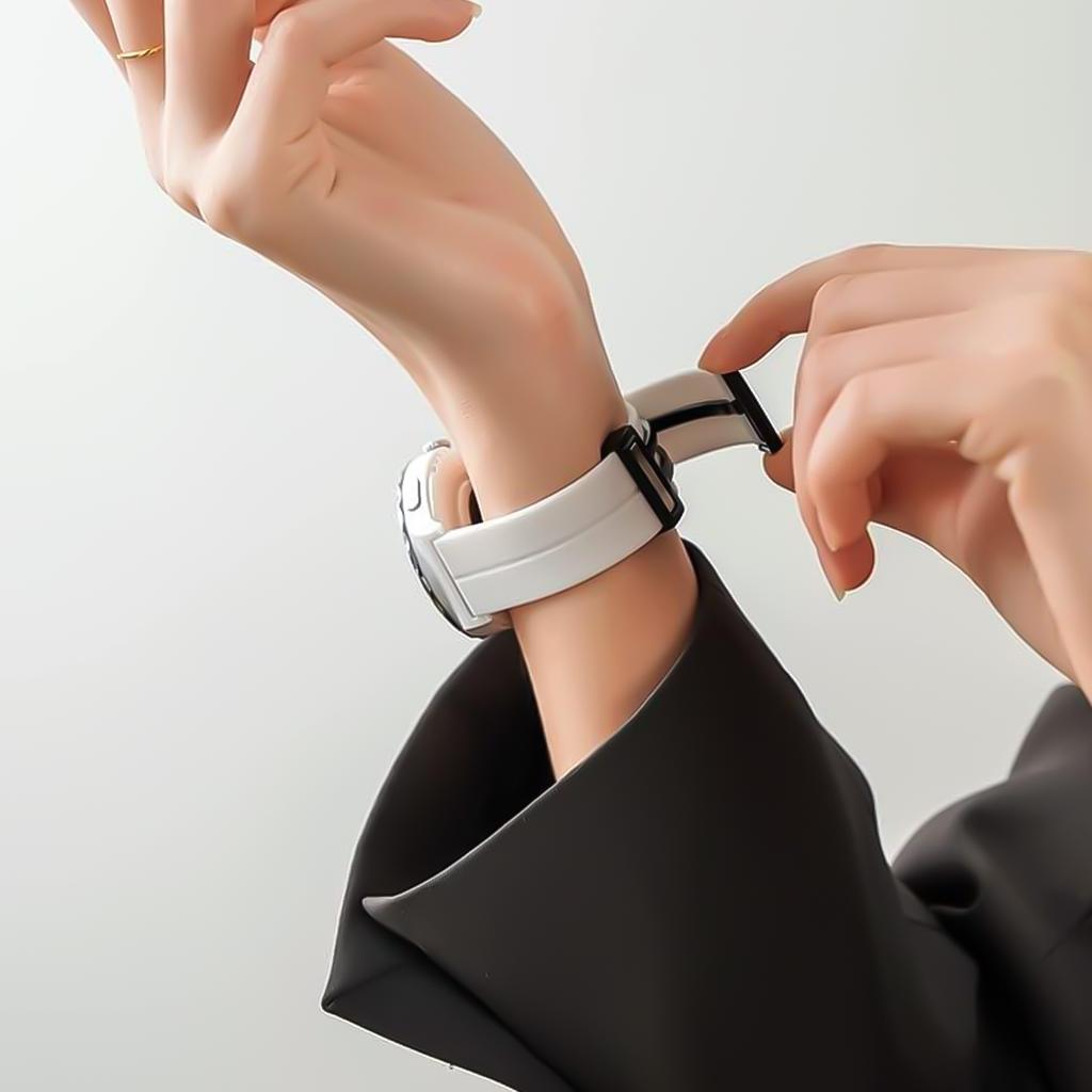 НОВЫЙ силиконовый ремешок для Google Pixel Watch 3 45 мм, ремешок для Google Pixel Watch 1 2 3 41 мм, магнитный браслет-аксессуар