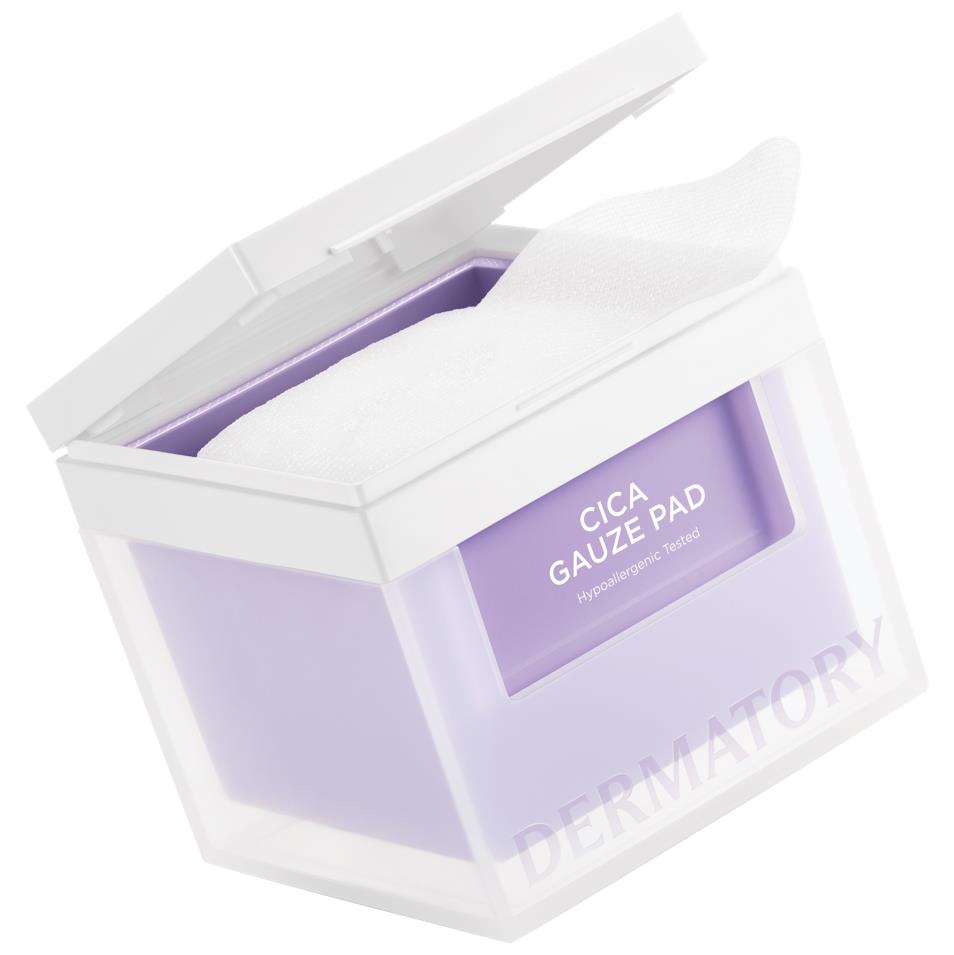 Выберите 1 из 4 типов квадратных подушечек Dermatory (Cica/Pore/Hyalshot/Retinal)