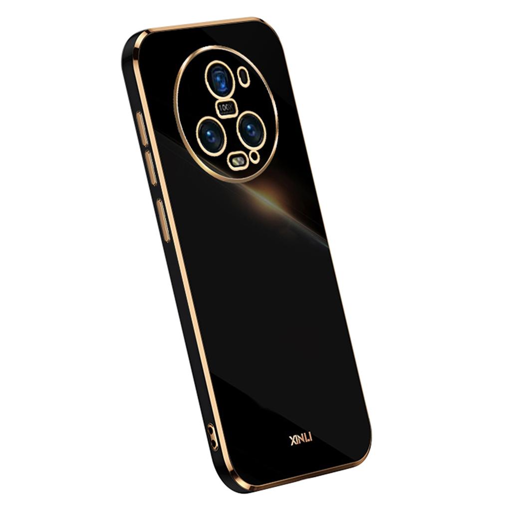 XINLI Чехол для телефона Honor Magic5 Pro из ТПУ Защита объектива камеры Электроокрашенная Противоударный чехол