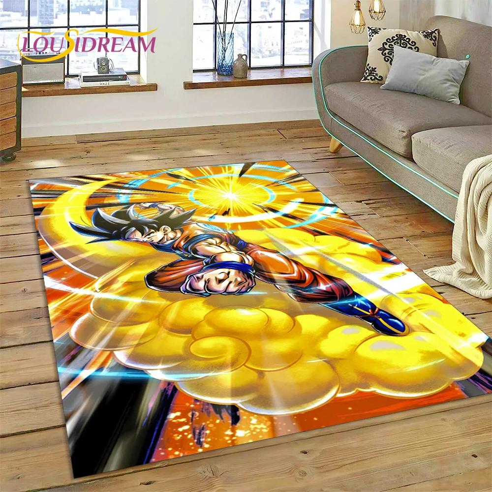 3D Ковер Dragon Ball для Декора Гостиной и Спальни