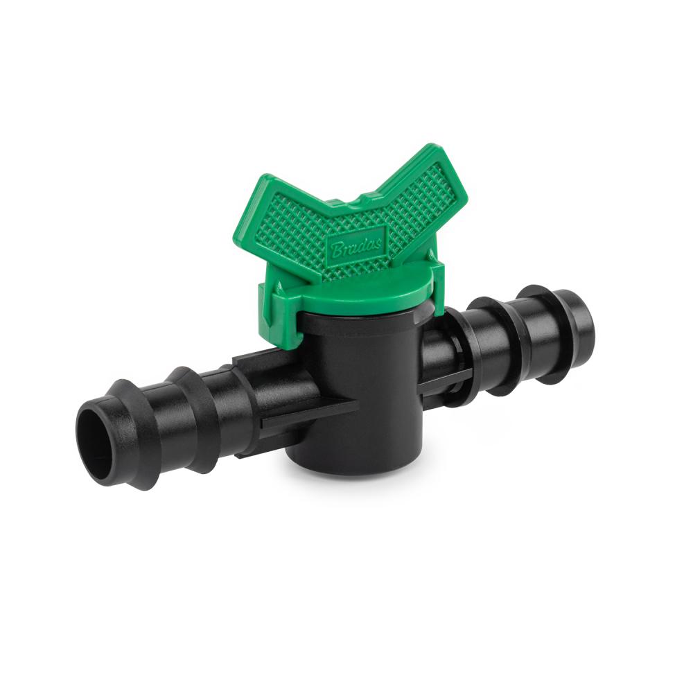Irrigation Line Valve 20mm 2X Plug Shut-off Valve For PE Hose Water Flow Control For Irrigation System Dswz08-2020L