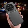 Для Realme 12 Pro Plus Чехол Кожаная Текстура Магнитный Автомобильный Держатель Чехлы для Телефона Для Realme 12 Plus 12Pro+ 5G Ударопрочная Задняя Крышка