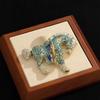 SKEDS Винтажные Барочные Броши Животные Большого Размера Конные Булавки Середина Века Креативный Дизайн Украшения Блестящие Стразы Броши-Цветы