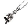 Artemis Classic Small Ballad Bell Pendant (acp0312) - Men's Silver Accessory, Brand Jewelry, 925 Sterling Silver